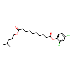 Sebacic acid, 2,4-dichlorophenyl isohexyl ester