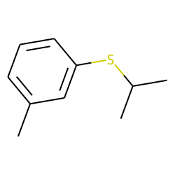 Benzene, 1-methyl-3-[(1-methylethyl)thio]-