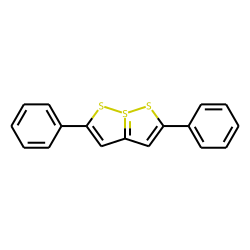 [1,2]Dithiolo[1,5-b][1,2]dithiole-7-SIV, 2,5-diphenyl-