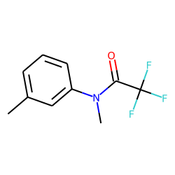Trifluoroacetamide, N-methyl-N-(3-methylphenyl)-