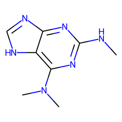 Purine, 6-dimethylamino-2-methylamino-