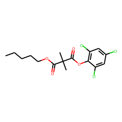 Dimethylmalonic acid, pentyl 2,4,6-trichlorophenyl ester