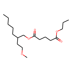 Glutaric acid, 2-(2-methoxyethyl)heptyl propyl ester
