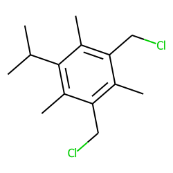 1,3,5-Trimethyl-2-(1-methylethyl)-4,6-bis(chloromethyl)-benzene