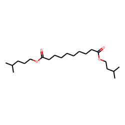 Sebacic acid, isohexyl 3-methylbutyl ester