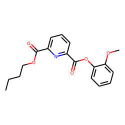 2,6-Pyridinedicarboxylic acid, butyl 2-methoxyphenyl ester