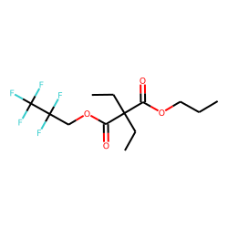 Diethylmalonic acid, 2,2,3,3,3-pentafluoropropyl propyl ester