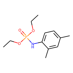 Phosphoramidic acid, (2,4-dimethylphenyl)-,diethyl ester