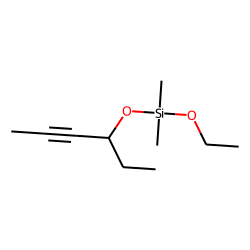 Silane, dimethyl(hex-4-yn-3-yloxy)ethoxy-