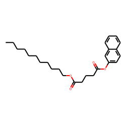 Glutaric acid, 2-naphthyl undecyl ester