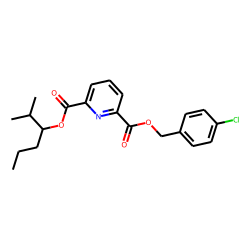 2,6-Pyridinedicarboxylic acid, 4-chlorobenzyl 2-methylhex-3-yl ester