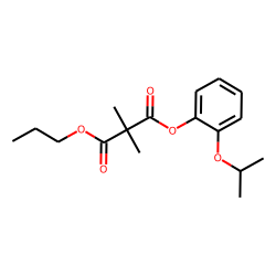 Dimethylmalonic acid, 2-isopropoxyphenyl propyl ester
