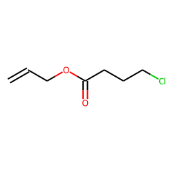 Butanoic acid, 4-chloro, 2-propenyl ester