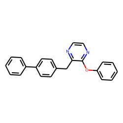 2-Phenoxy-3-(p-phenylbenzyl) pyrazine