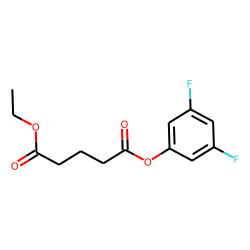 Glutaric acid, 3,5-difluorophenyl ethyl ester
