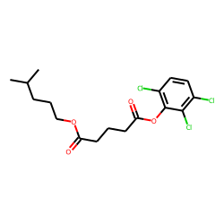 Glutaric acid, isohexyl 2,3,6-trichlorophenyl ester