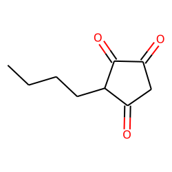 1,2,4-Cyclopentanetrione, 3-butyl-