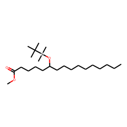 6-Hydroxy-palmitic acid, methyl ester, tBDMS ether