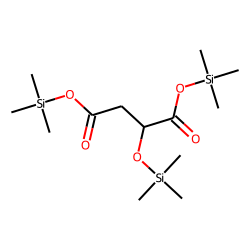 Butanedioic acid, [(trimethylsilyl)oxy]-, bis(trimethylsilyl) ester