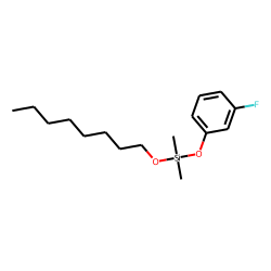 Silane, dimethyl(3-fluorophenoxy)octyloxy-