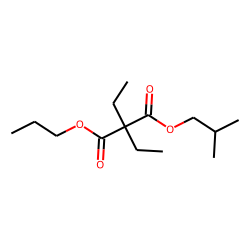 Diethylmalonic acid, isobutyl propyl ester