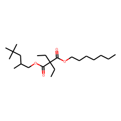 Diethylmalonic acid, heptyl 2,4,4-trimethylpentyl ester