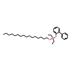 Silane, diethylhexadecyloxy(2-phenylphenoxy)-