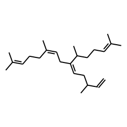 2,6,10,14-Tetramethyl-9-(3-methyl-pent-4-enylidene)-cis-pentadeca-2,6,13-triene