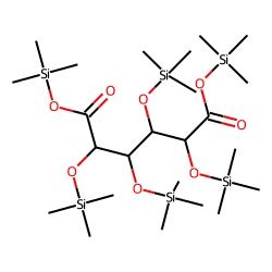 Glucaric acid, 2,3,4,5-tetrakis-O-(trimethylsilyl)-, bis(trimethylsilyl) ester