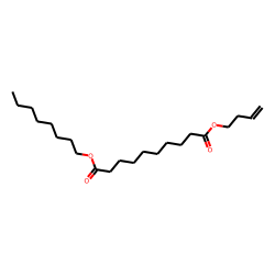 Sebacic acid, but-3-enyl octyl ester