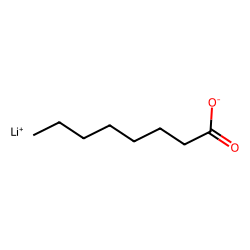 Octanoic acid, lithium salt