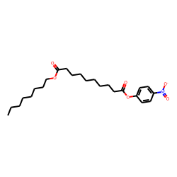 Sebacic acid, 4-nitrophenyl octyl ester