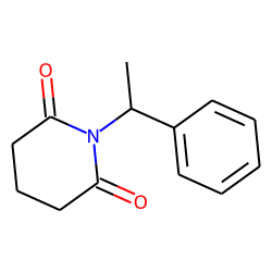 Glutarimide, N-(1-phenylethyl)-
