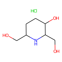 3-Hydroxy-2,6-piperidinedimethanol, hydrochloride