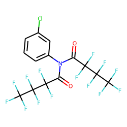 N-(3-Chlorophenyl)-N-(2,2,3,3,4,4,4-heptafluorobutanoyl)-2,2,3,3,4,4,4-heptafluorobutanamide