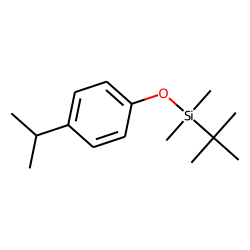 4-Isopropylphenol, tert-butyldimethylsilyl ether
