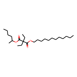 Diethylmalonic acid, dodecyl 2-hexyl ester