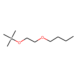 Ethylene glycol butyl ether, trimethylsilyl ether