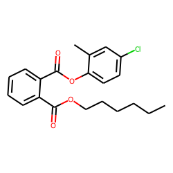 Phthalic acid, 4-chloro-2-methylphenyl hexyl ester