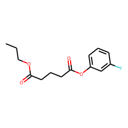 Glutaric acid, 3-fluorophenyl propyl ester