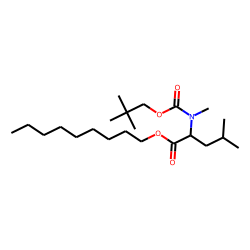 l-Leucine, N-neopentyloxycarbonyl-N-methyl-, nonyl ester