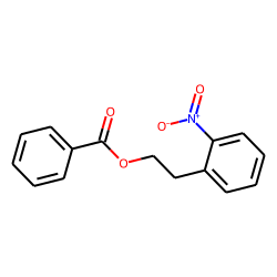 Benzoic acid, 2-(2-nitrophenyl)ethyl ester