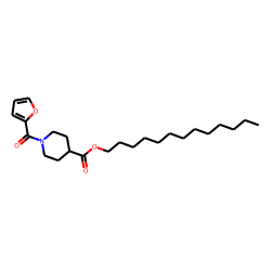 Isonipecotic acid, N-(2-furoyl)-, tridecyl ester