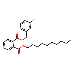 Phthalic acid, decyl 3-fluorobenzyl ester