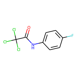 Acetamide, N-(4-fluorophenyl)-2,2,2-trichloro-