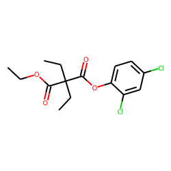 Diethylmalonic acid, 2,4-dichlorophenyl ethyl ester
