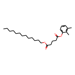 Glutaric acid, 2,3-dimethylphenyl tridecyl ester