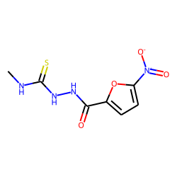 Semicarbazide, 4-methyl-1-(5-nitro-2-furoyl)-3-thio-