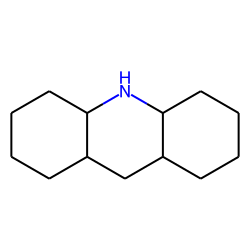 4a Alpha,8a beta,9a beta,10a alpha-tetradecahydroacridine