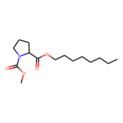 d-Proline, N-methoxycarbonyl-, octyl ester